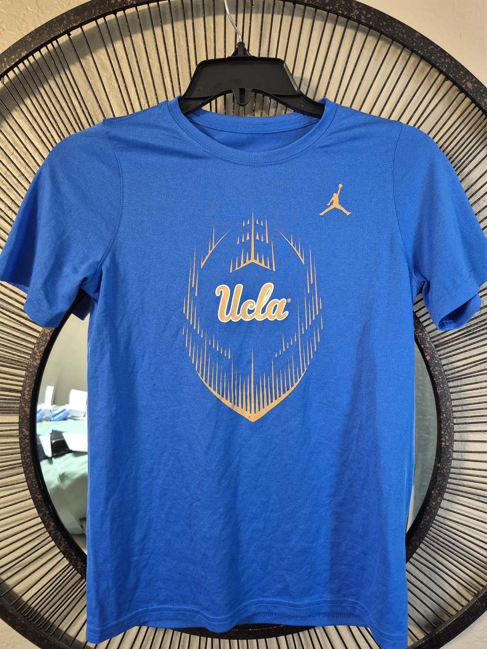Jordan UCLA Royal Blue Tee with Gold Logo